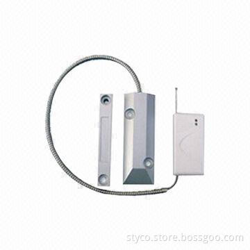 Wireless Door Magnetic Detector with 4cm Touch Drive Distance, 300 Meters Transmitting Distance